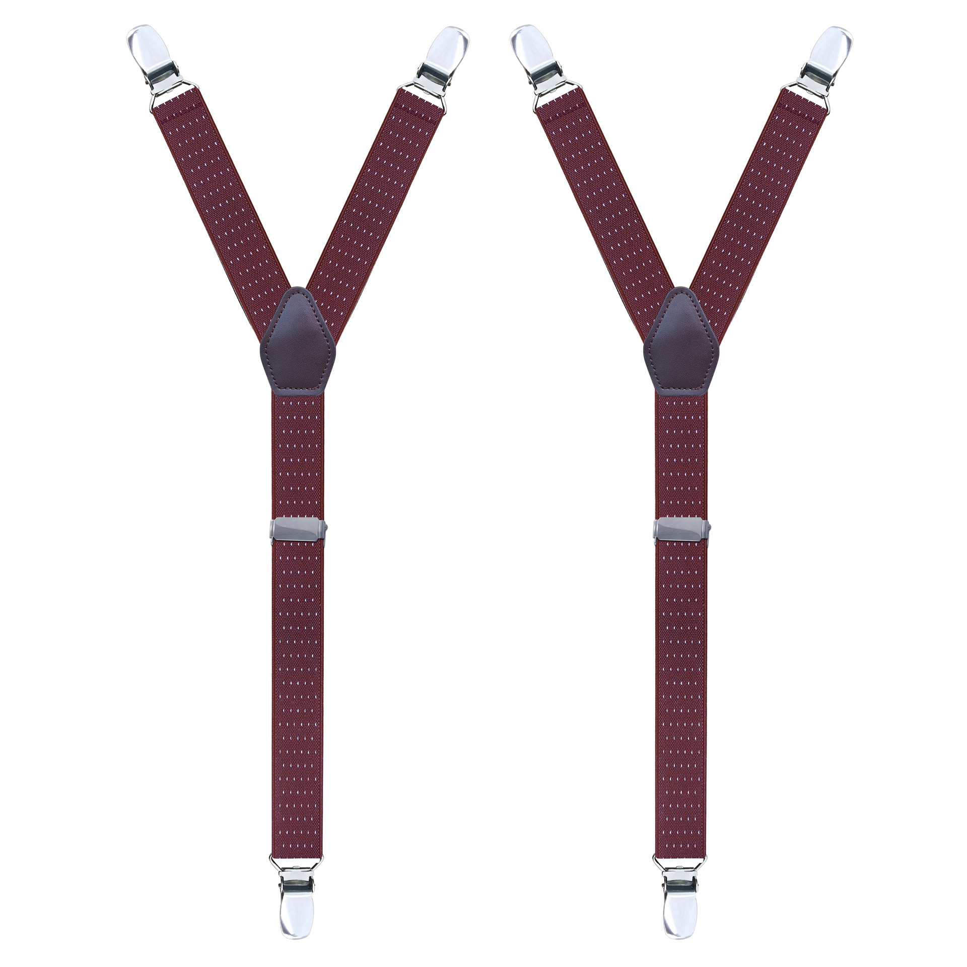 Picture of Cross-Border Supply Adult Men's Shirt Non-Slip Anti-Wrinkle Elastic Jacquard Three-Clip Y-Style Garter Fixed Clip