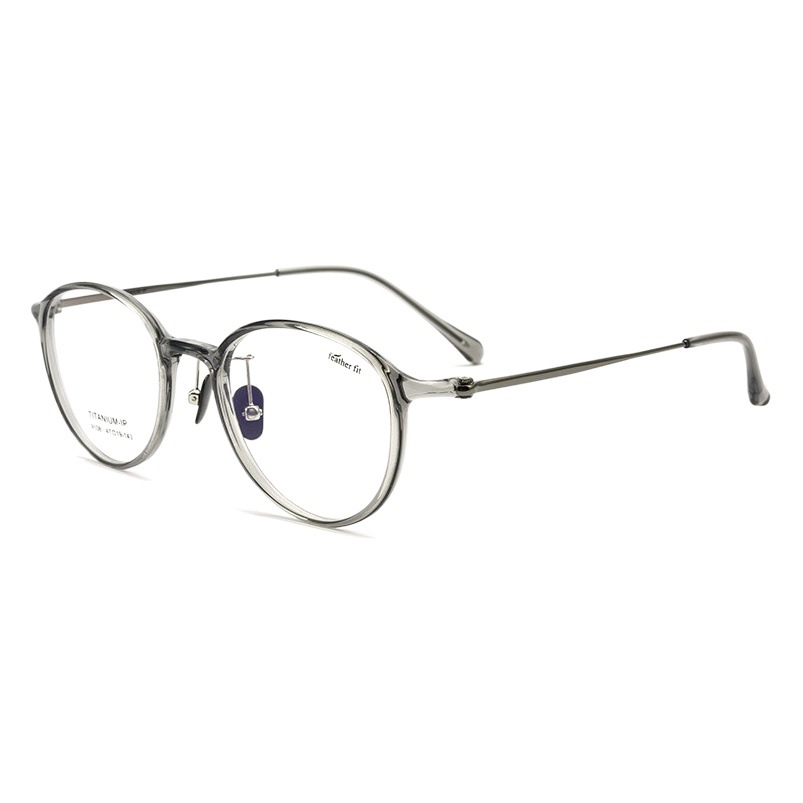 Picture of Ultra-light South Korea feather titanium myopia frame unisex fashion Joker makeup artifact glasses frame factory wholesale