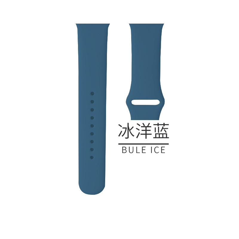 Picture of For AppleWatch Apple Silicone Strap iwatch1-9/SE Smart Watch Classic Sport Strap
