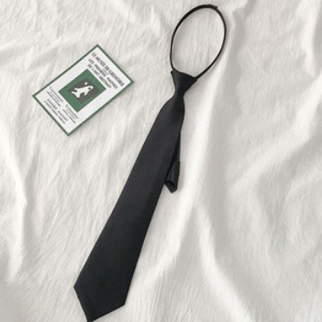 Picture of Korean style college style tie Summer 2020 new women's clothing all-match student zipper arrow type lazy bow tie fashion