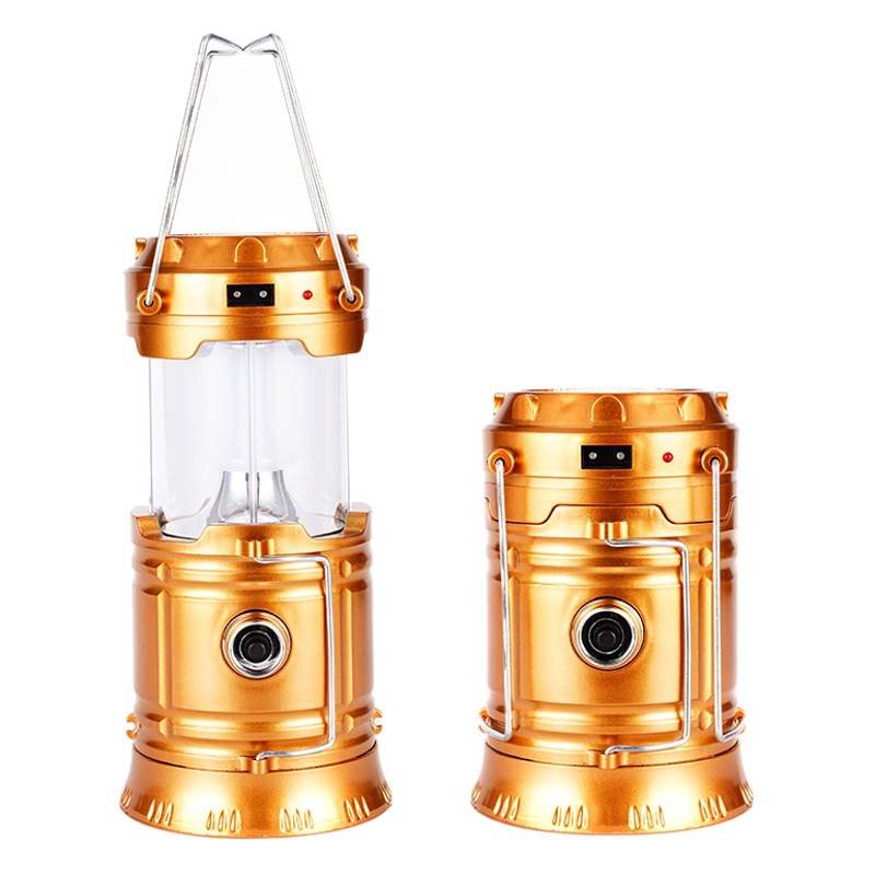 5800 solar retractable lantern outdoor camping lamp type-c charging USB tent lamp portable lamp camping lamp