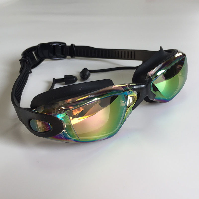 Picture of Swimming goggles new 2025 swimming equipment electroplating swimming goggles adult waterproof anti-fog silicone swimming glasses wholesale