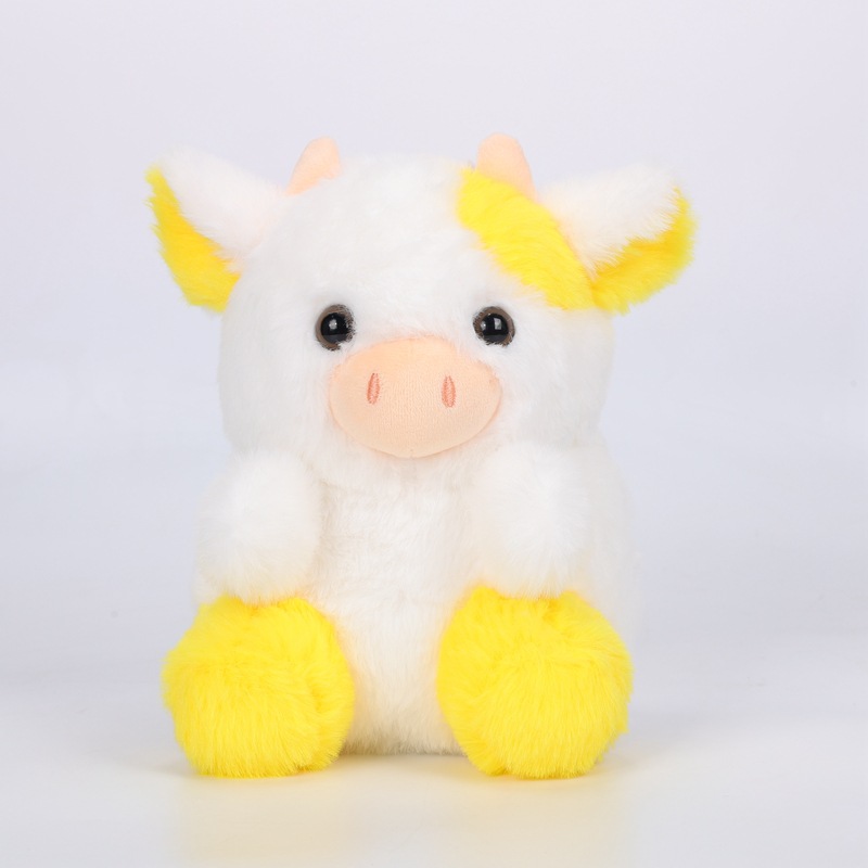 Picture of Strawberry Cow Cross Border New Toy Cow Strawberry Doll Cow Plush Toy Pink