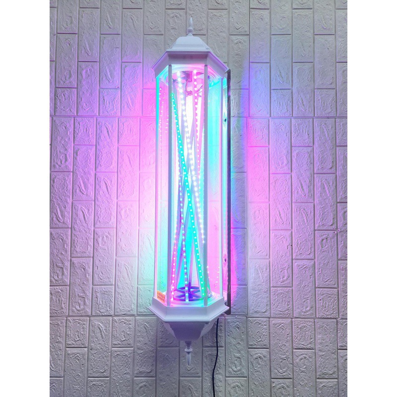 Picture of Barber shop small turn light perm foreign trade turn light barber shop brighten simple mold palace lamp light box factory maintenance