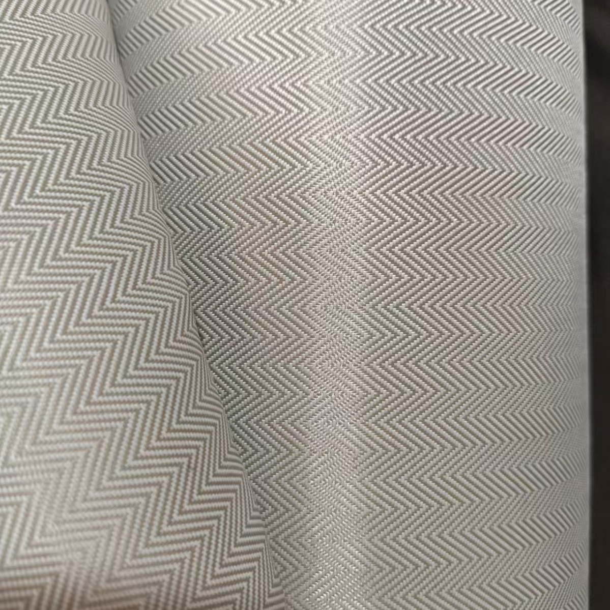 Ready Stock Wholesale Herringbone Pattern Elastic Polyester Luggage Handbag Lining Jacquard Cloth