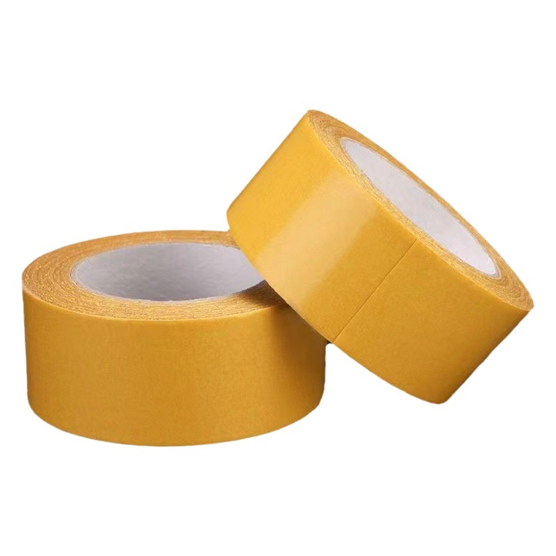 Spot wholesale cloth base tape Wall wedding exhibition strong high stick seamless carpet glue stitching mesh double-sided adhesive