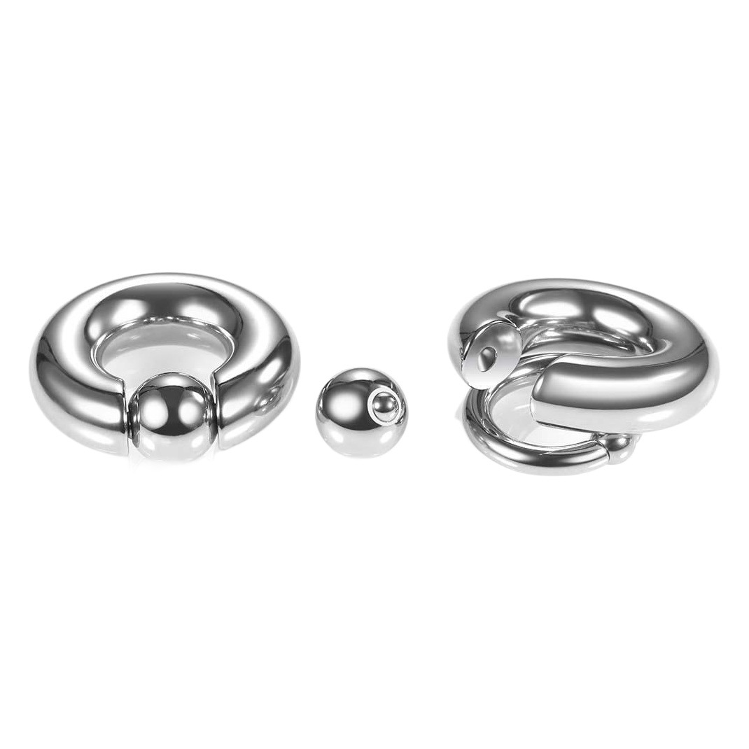WISH Amazon PA/CBR card ball Spring auricle hip hop earrings piercing tattoo jewelry manufacturers in stock supply
