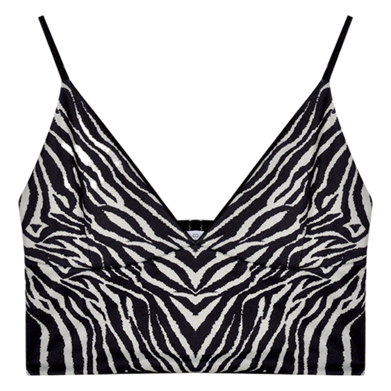 Camisole chest-wrapped anti-exposure vest for women Summer new sexy outer wear fashionable top inner short bottoming shirt