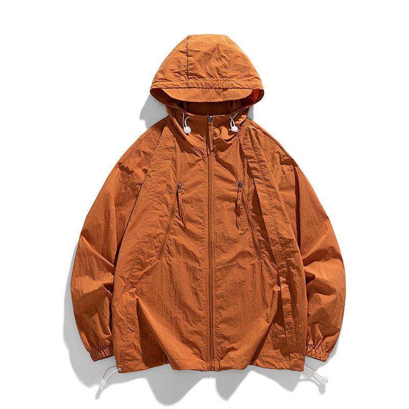 Picture of UPF50 Ice Silk Sunscreen Clothing Women's Summer Thin Loose Waterproof Sunscreen Clothing Couple Coat Men Can Develop LOGO