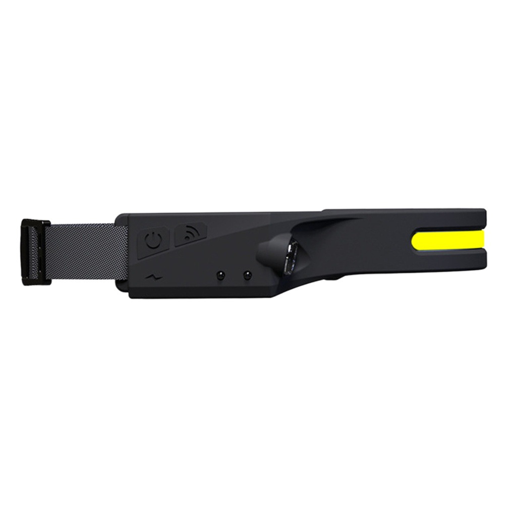 Cross-border new single and double side lights COB induction headlights LED outdoor night running fishing Type-C charging floodlight headlights
