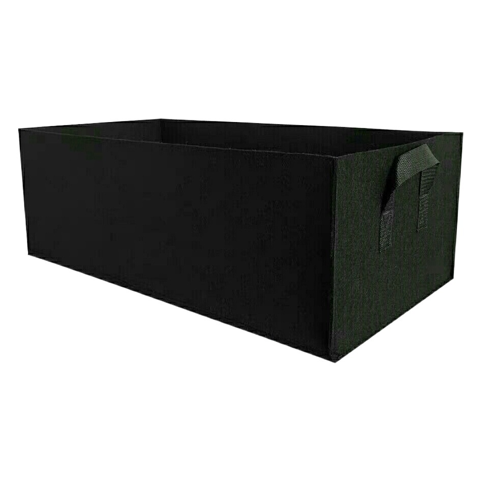 Cross-Border Manufacturers Directly Supply Felt Rectangular Planting Bags, Flower Home Gardens, Balcony Nursery Boxes, Planting Buckets