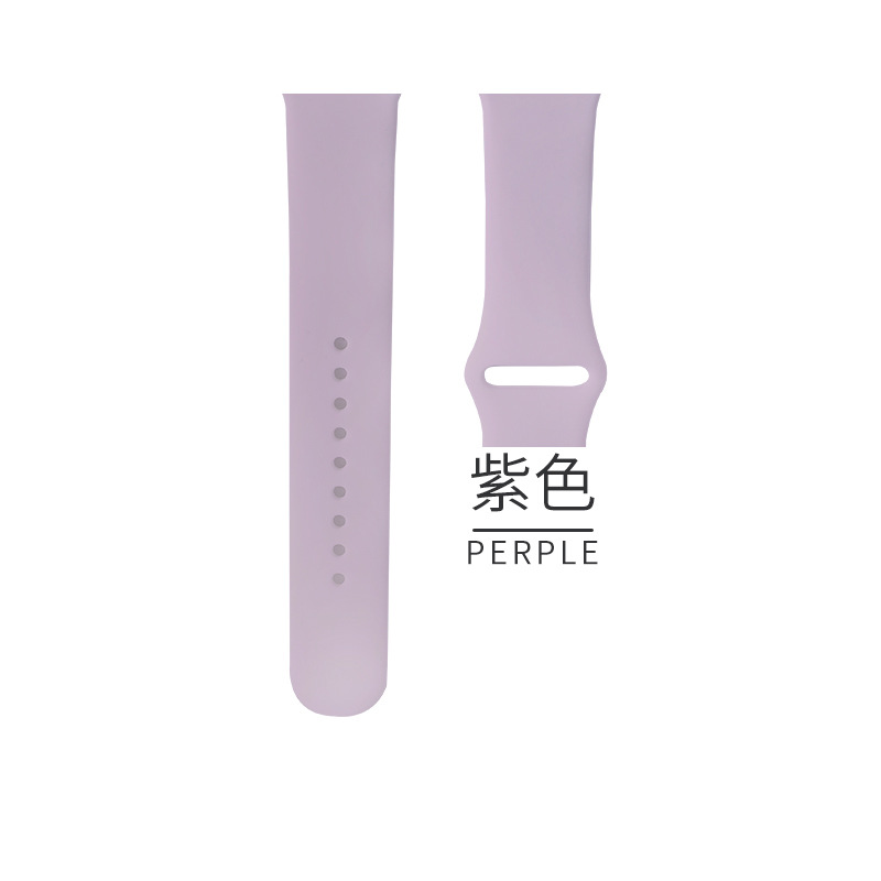 Picture of For AppleWatch Apple Silicone Strap iwatch1-9/SE Smart Watch Classic Sport Strap