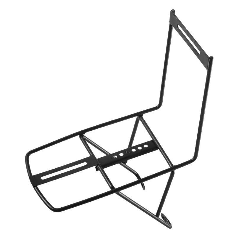 Bicycle front shelf aluminum alloy v brake shelf mountain bike iron front fork basket basket bracket bicycle accessories