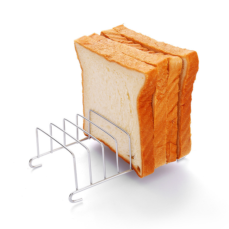 Picture of Air fryer barbecue rack 304 stainless steel vertical kebab rack dehydrating rack barbecue stand toast bread rack