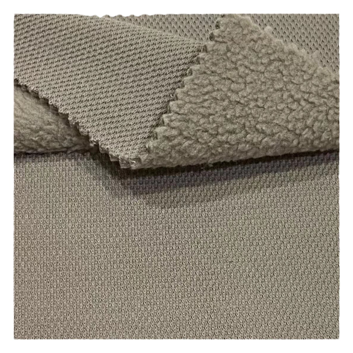 500g Sweatshirt Plus One-Piece Velvet 620g Heavy Polar Fleece Fabric Large Terry Sweatshirt Sweatpants Knitted Fabric