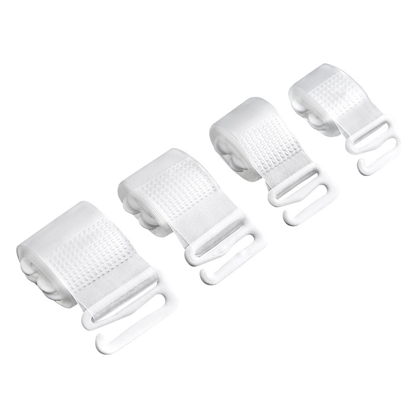 Cross-Border Women's Seamless One-Line Collar Invisible Shoulder Straps Bra Straps Non-Slip Underwear Bra Straps Various Specifications Transparent Shoulder Straps