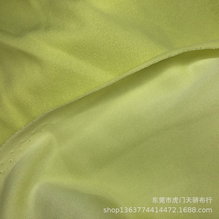 Spot supply of knitted spandex-free hemp 180-200g thin knitted polyester hemp fabric fashion material
