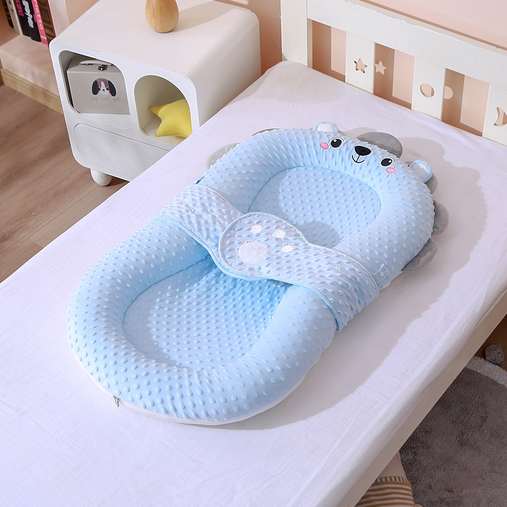 Picture of Bed-in-bed baby newborn baby anti-startling soothing bed slope sleeping mat bionic landing wake up to coax sleep artifact
