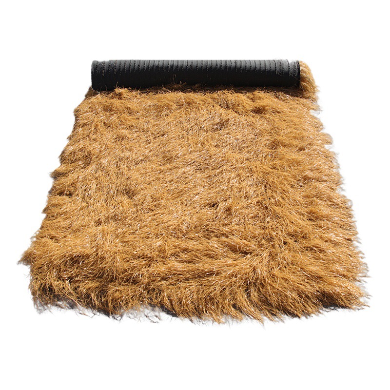 Picture of Simulation thatched roof straw pavilion outdoor plastic wool straw shed eaves scenic homestay courtyard carpet decoration