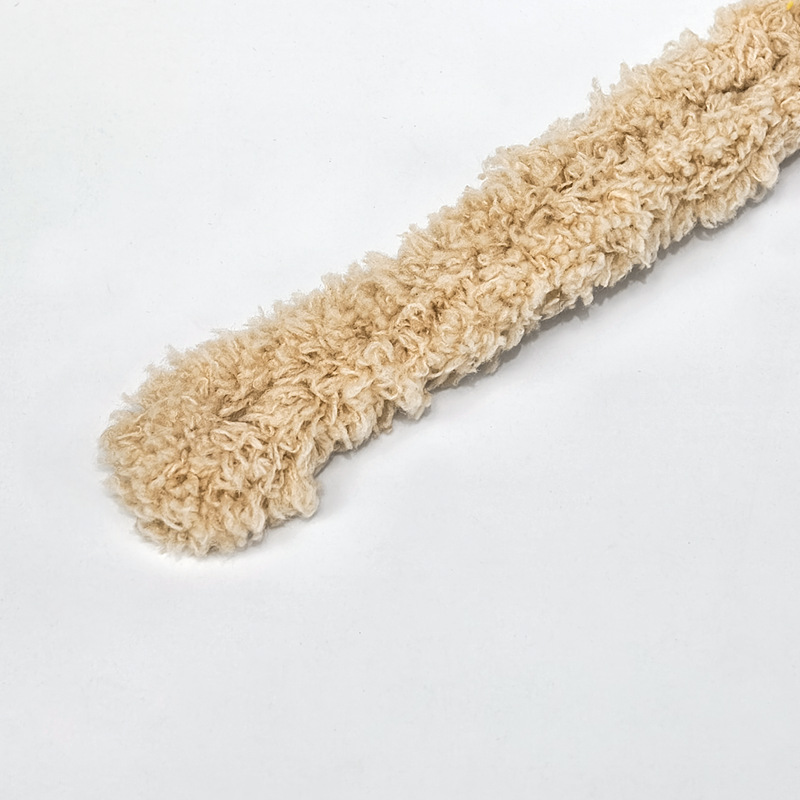 Picture of 15mm Coral Fleece Twist Stick Puppy Material Pack Accessories Encrypted Thickened Wool Strip Handmade DIY Plush Doll