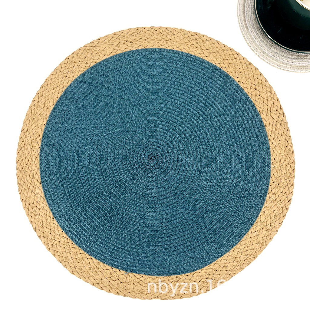 Picture of PP insulation table mat hotel western restaurant European simple natural outdoor festival activities can be wholesale mixed batch
