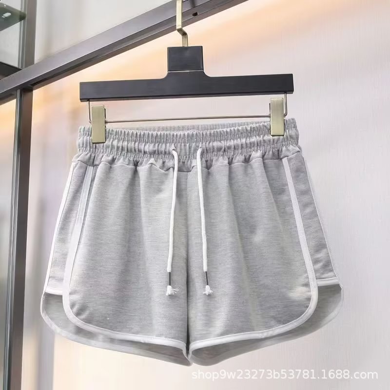 Picture of New Sports Pants Women's Korean-style Student Loose Outer Wear Casual All-match Pants High Waist Slimming Wide Leg Shorts Summer