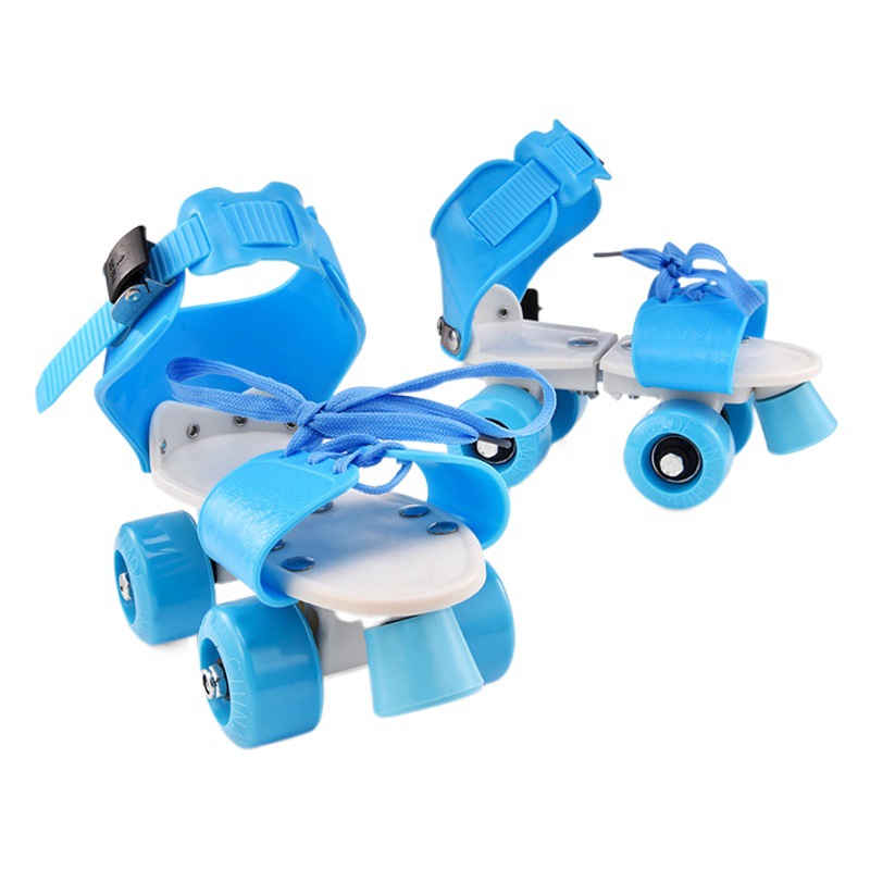 Children's Skates roller skates double-row roller skates heywalk shoes adjustable skates beginner four-wheel baby skates