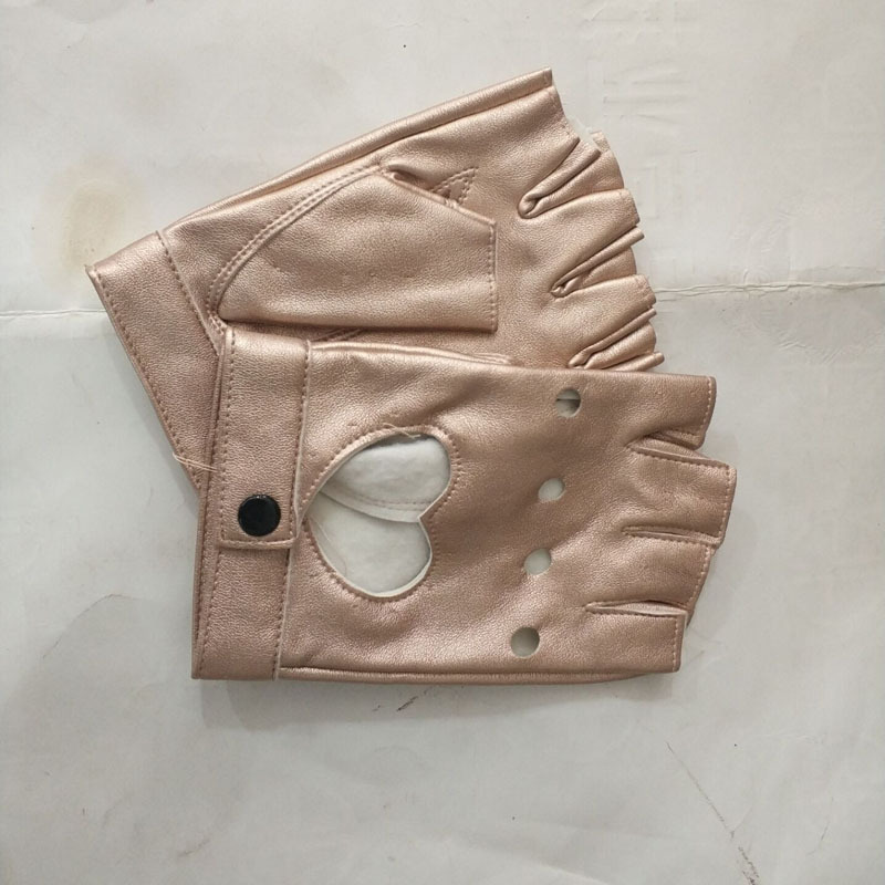 Picture of Cross-border wholesale half-finger gloves European and American women DS heart half-finger gloves stage nightclub pole dance performance gloves