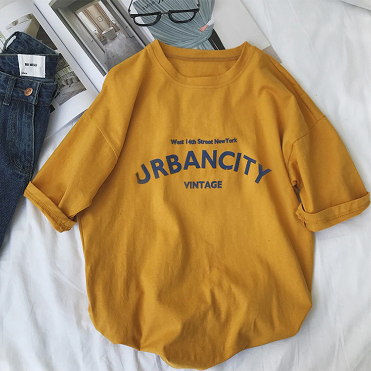 Picture of Bottoming Shirt Women's 2024 Summer Korean Style New Short-Sleeved T-Shirt Women's Loose Student Clothes Women's Tops Wholesale