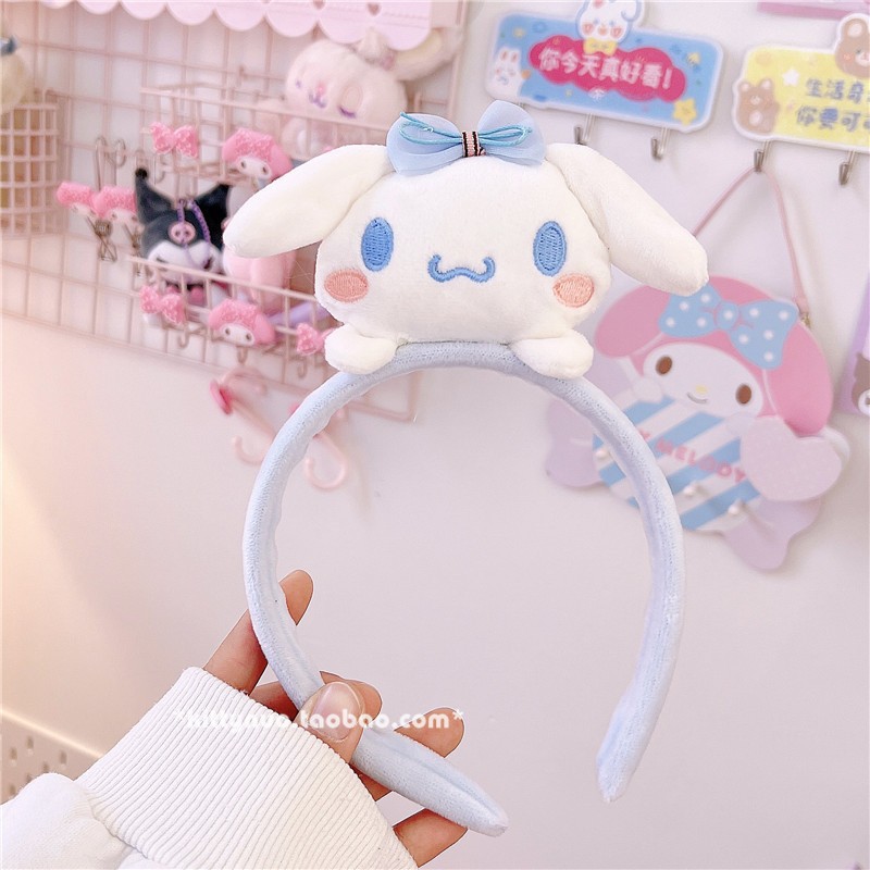 Picture of Special Headband for Face Washing for Women 2025 New Autumn and Winter Cute Bear Headband Hairband Hairpin Hair Accessory Plush Headwear
