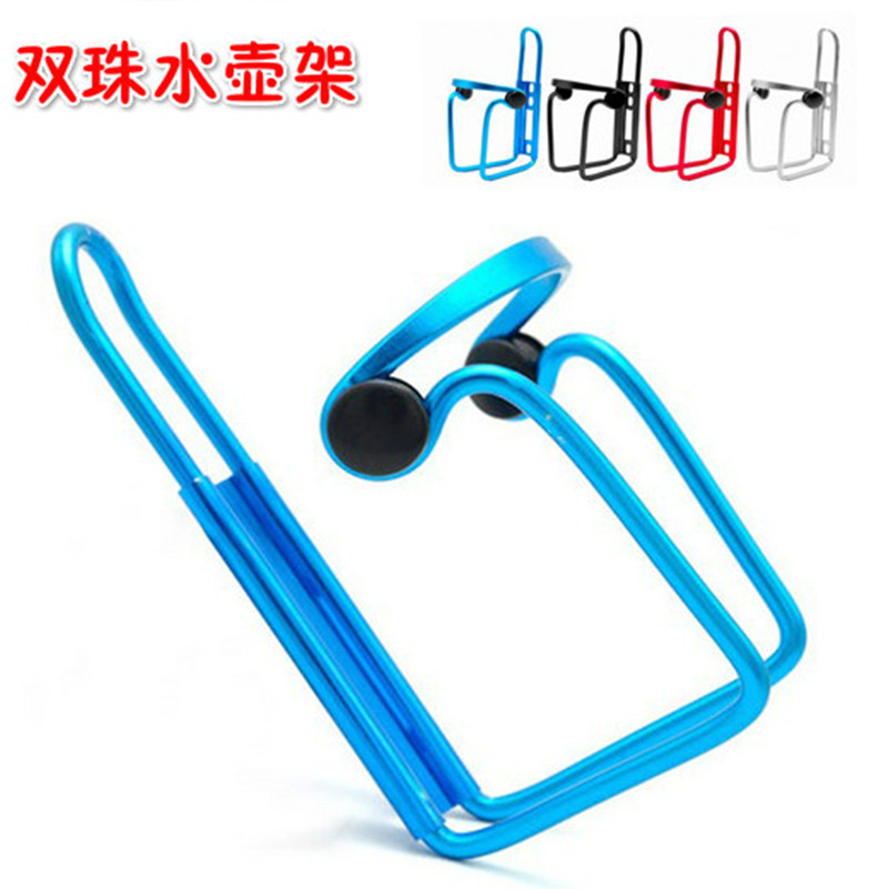 Picture of Manufacturer Wholesale Bicycle Water Bottle Rack Mountain Bike Riding Double Bead Aluminum Alloy Water Cup Holder Dead Fly Bicycle Accessories
