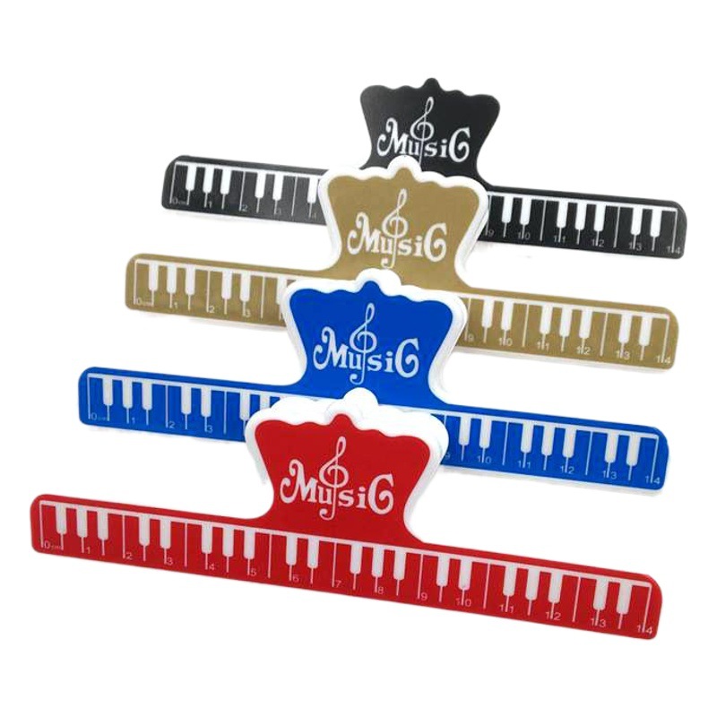 Piano Score Clip, Large Score Clip, Music Score Clip, Plastic Clip, Music Score Large Clip, Multi-Color Optional Musical Instrument Accessories