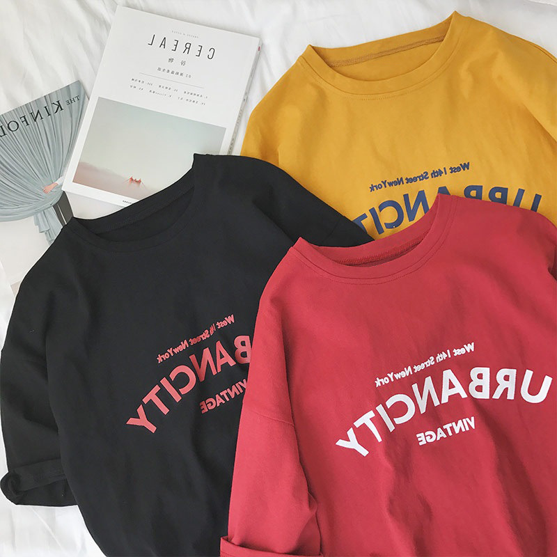Picture of Bottoming Shirt Women's 2024 Summer Korean Style New Short-Sleeved T-Shirt Women's Loose Student Clothes Women's Tops Wholesale