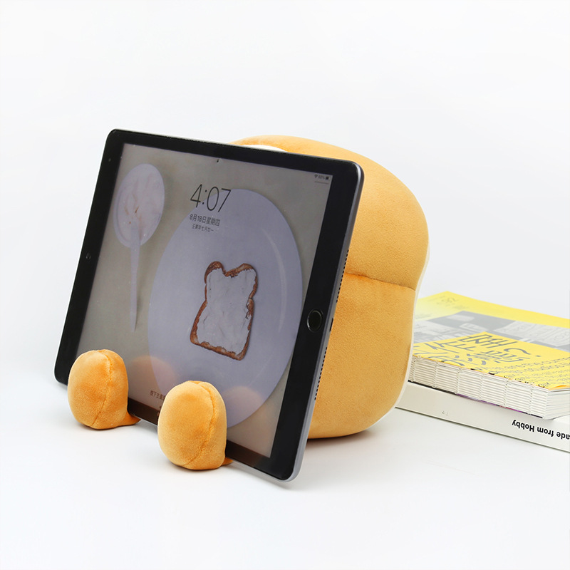 Picture of Cross-border Plush Charging Children Sleeping Companion Toast Student Special Alarm Clock Night Light Wake-up Artifact