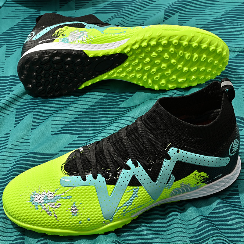 Picture of Messi New Assassin 15 Breathable Adult Children Football Shoes Male Students Spike AG Broken Nail TF Training Shoes for Men and Women