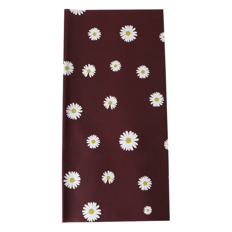 Flower wrapping paper in stock wholesale fresh like your Daisy waterproof Ouya paper flower material gift packaging