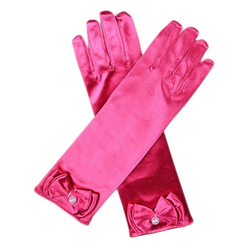 Children's Halloween Frozen Princess Elsa Printed Gloves Cinderella Sleeve Arlo Snow White Gloves