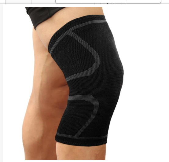 Picture of Maxwell Sports Knee Protector Double Corrugated Non-slip Elastic Warm Nylon Knitted Protector Outdoor Cycling Mountaineering Protector