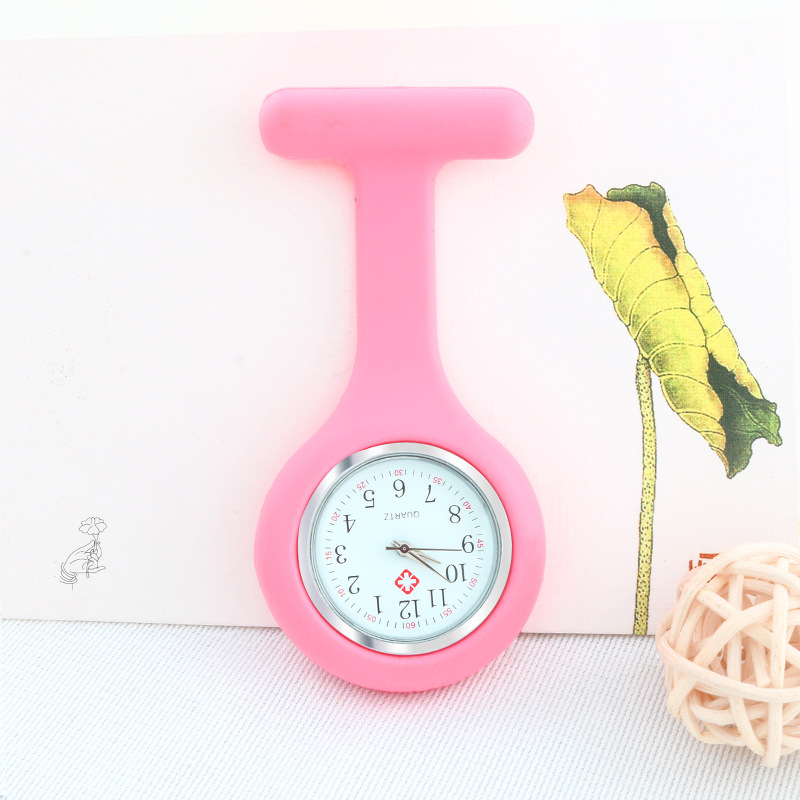 Picture of Factory Direct Sales New Silicone Band Wholesale Male and Female Nurse Watch Advertising Gift Hanging Watch Hot Selling Chest Watch Dropshipping