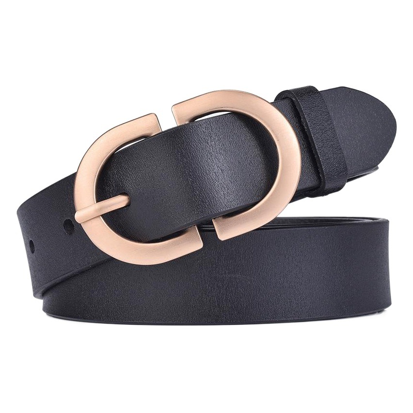 Women's Belt Genuine Leather Leather Belt Women's ins Style Simple All-Match Jeans with Decorative Cargo Pants