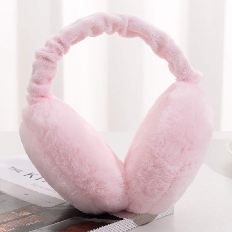 Picture of Korean Style Earmuffs Portable Foldable Hamburger Earmmuffs for Men and Women Winter Warm Earmmuffs Cold-proof Anti-freezing Ear Warming