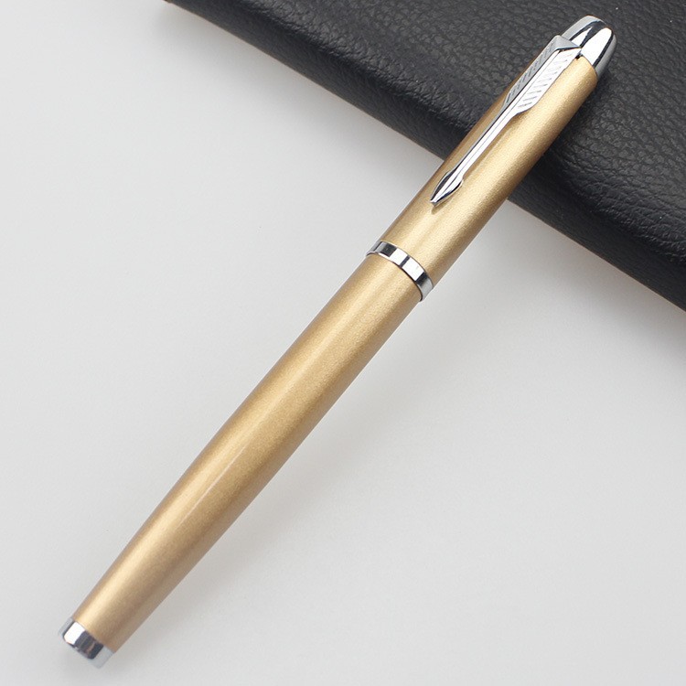 Picture of Wholesale Metal Signature Pen Gel Pen Printable LOGO Creative Business Black Pen Gift Ball Pen