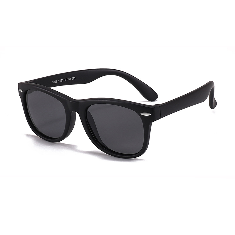 Picture of Factory new spot wholesale silicone UV protection sunglasses baby glasses polarized children sunglasses 802