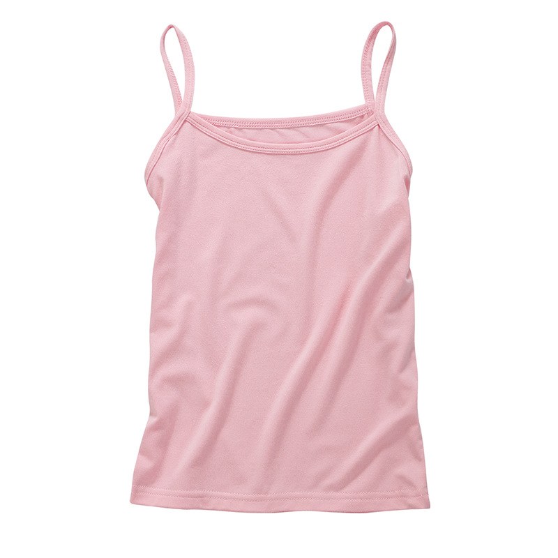 Picture of Children's Camisole Women's Summer Girls' Sleeveless Type a Intimates Baby Bottoming Shirt Inner Wear Girls' Pajamas Thin Section