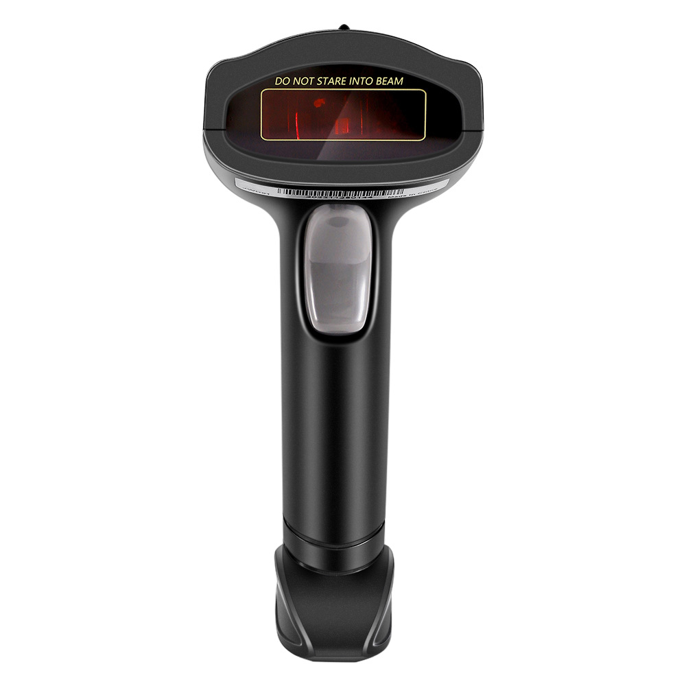 Picture of Laser wireless scanning gun one-dimensional two-dimensional code bluetooth scanning gun wired handheld barcode scanner supermarket Express