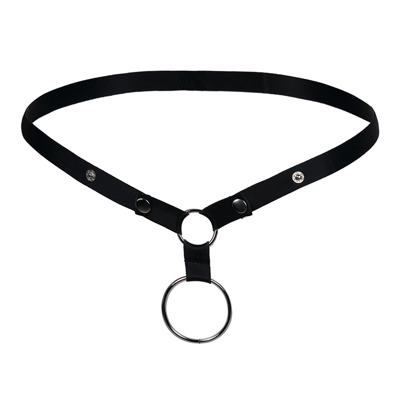 Picture of WJ/net will be foreign trade Europe and the United States cotton crotch men's ring set men's sex toys sexy personality bundle wholesale
