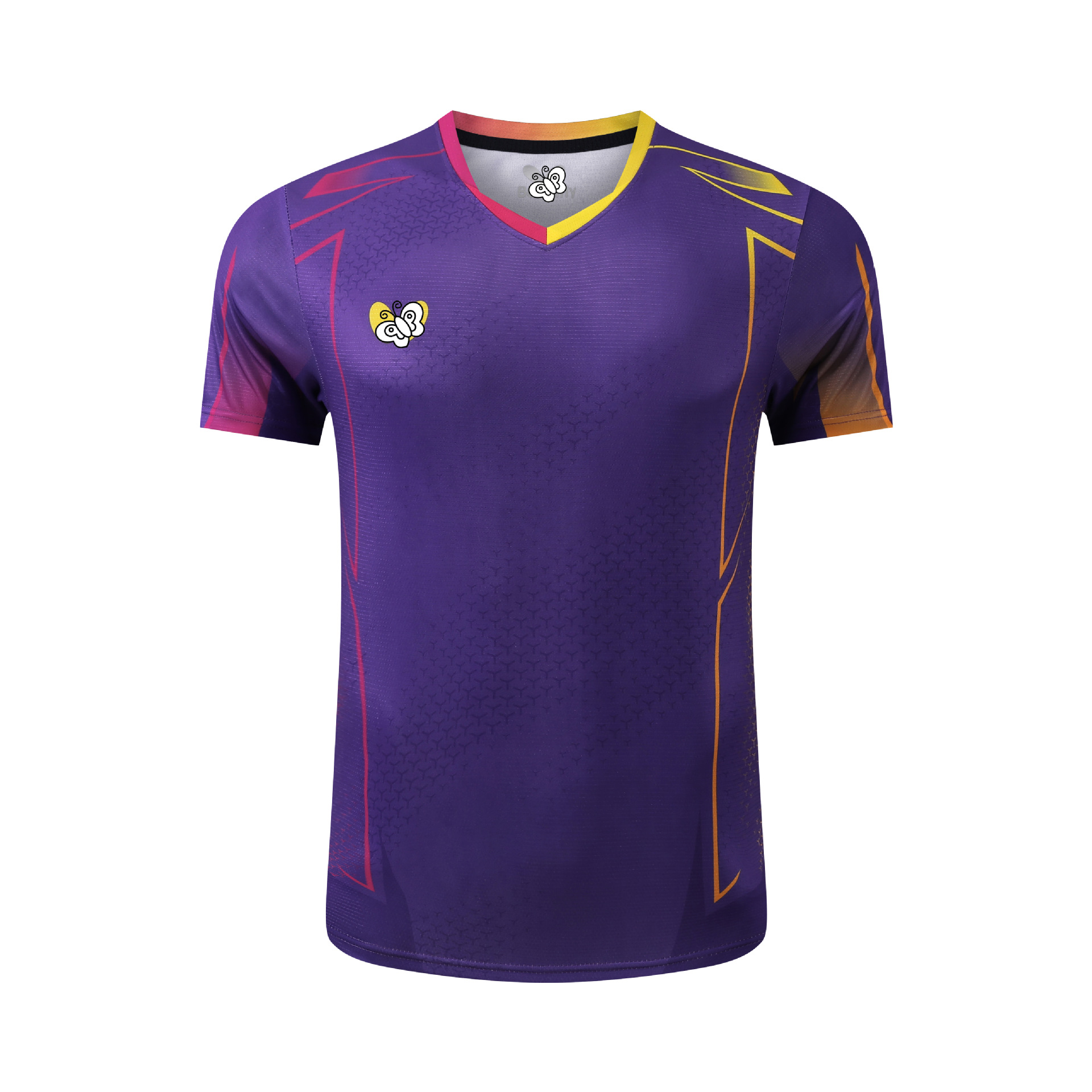 Picture of New Table Tennis Uniforms for Men and Women, Quick-Drying Short-Sleeved Student Kidsren's Tops, Women's Training Uniforms, Group Purchase Team Uniforms, Summer 2201