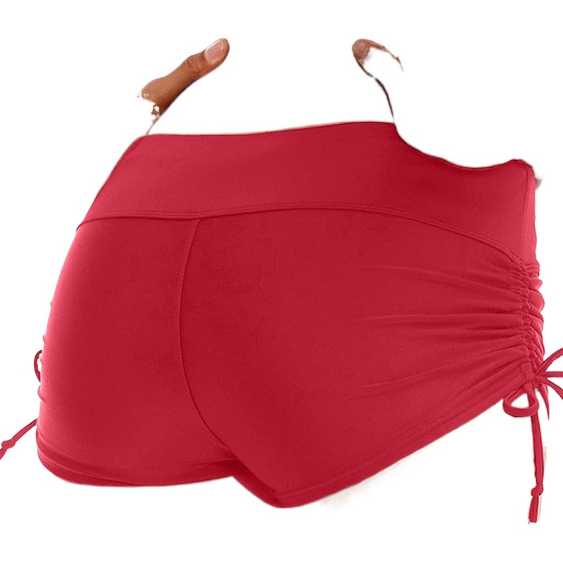 Picture of Summer ladies loose lace-up boxer beach swimming trunks wading snorkeling suit swimsuit pants spot wholesale