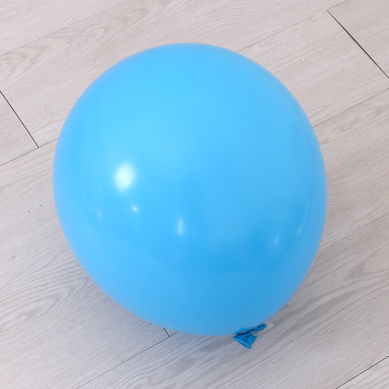 Picture of Cross-border 18 inch matted latex balloon retro color balloon wedding decoration round helium floating air ball wholesale