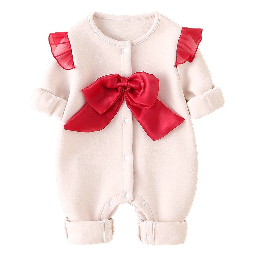 New Starting Point Clothing, Baby Clothes, Spring Clothes, Baby Girl Jumpsuits, Spring & Fall Newborns, 100-Day Spring Outing Clothes